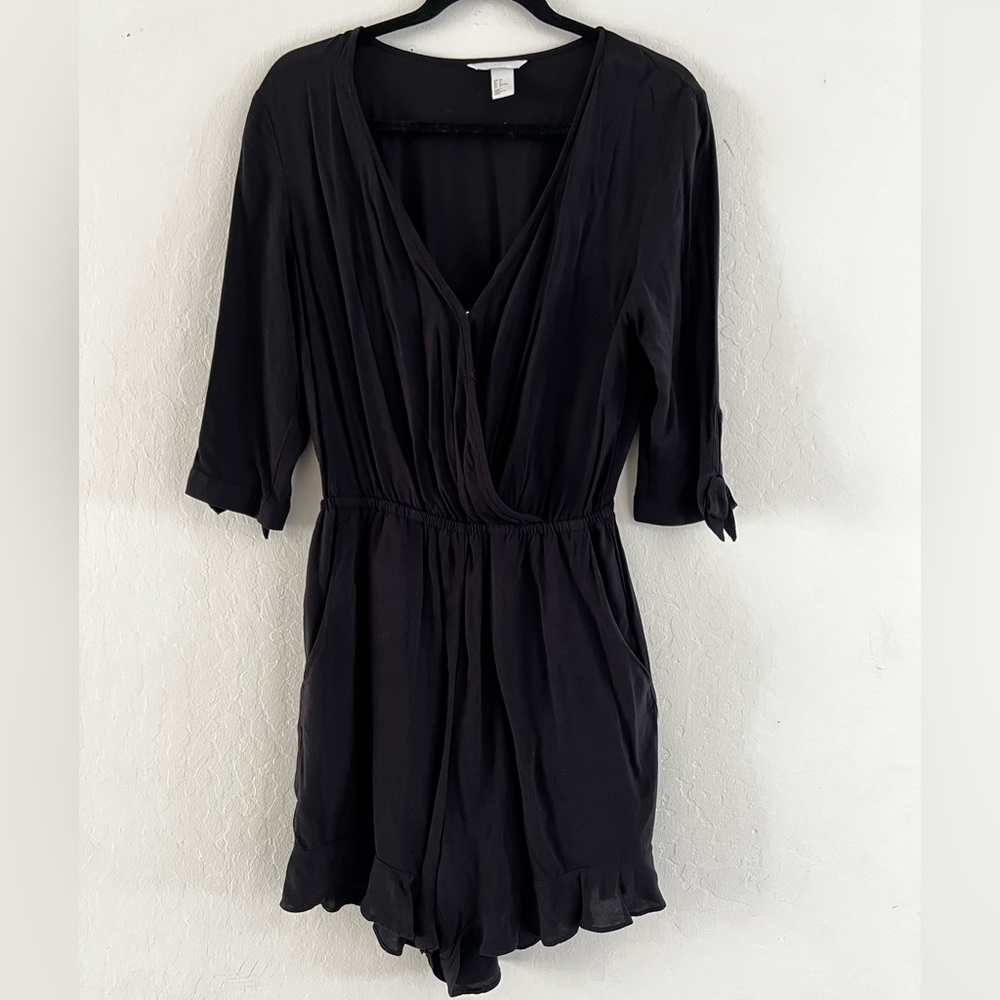 H&M Black Romper